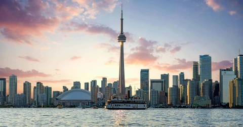 Toronto, Canada view from the water