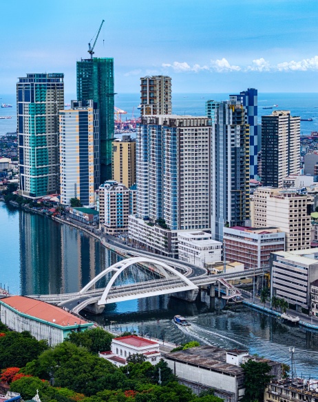 Skyline view of Manilla, Philippines.
