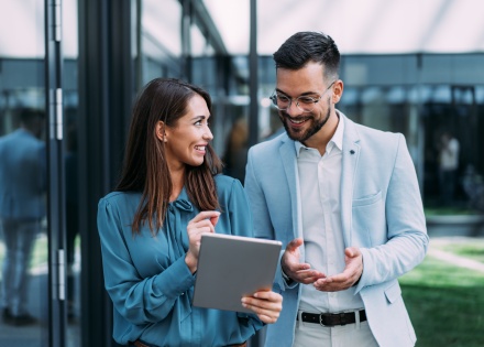 EOR employees discuss startup mergers and acquisitions for international growth