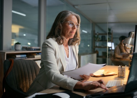 Global HR manager researching payroll tax in Macedonia