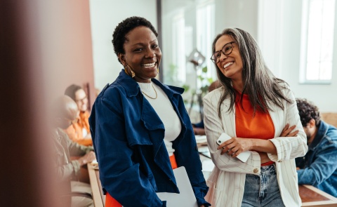 Global hiring managers discussing how to hire in Nigeria